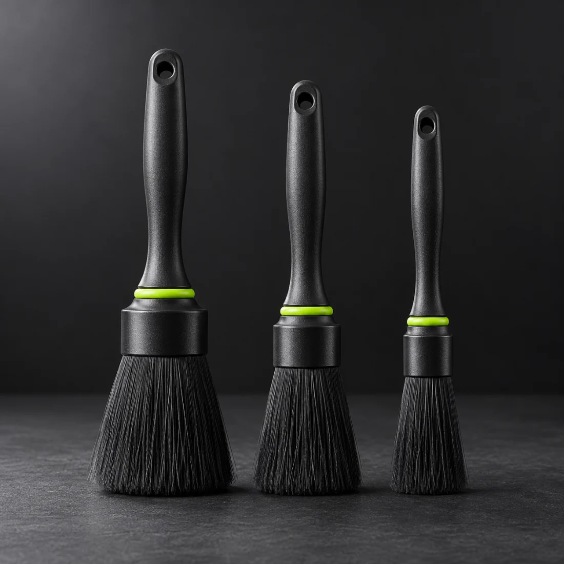 Detail brush set — illustrative product photograph